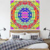 テクノ回路2 キャンバスプリント (インサイチュ (寝室))