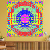 テクノ回路2 キャンバスプリント (インサイチュ (リビング))