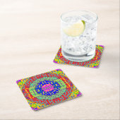 テクノ回路 スクエアペーパーコースター (インサイチュ)