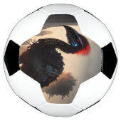 「テクノ羽：未来的なEmuロボット」 サッカーボール (回転)