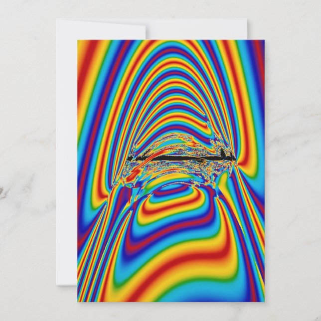 テクノ色あくびをする (正面)