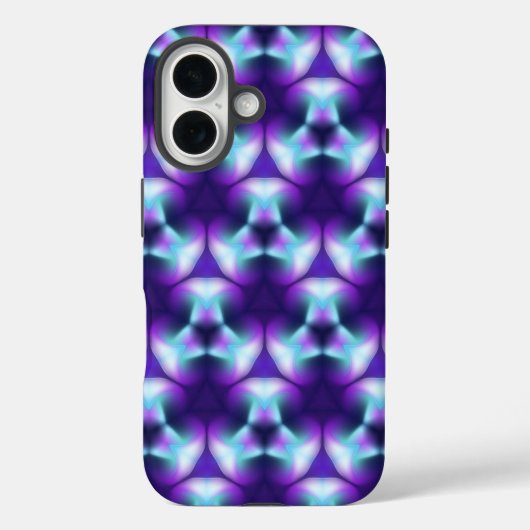 テクノ青 Case-Mate iPhoneケース (裏面)