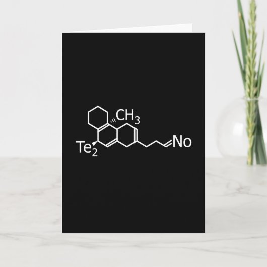 テクノ音楽DJレーブ電気フェスティバルギフトアイディア カード (正面)