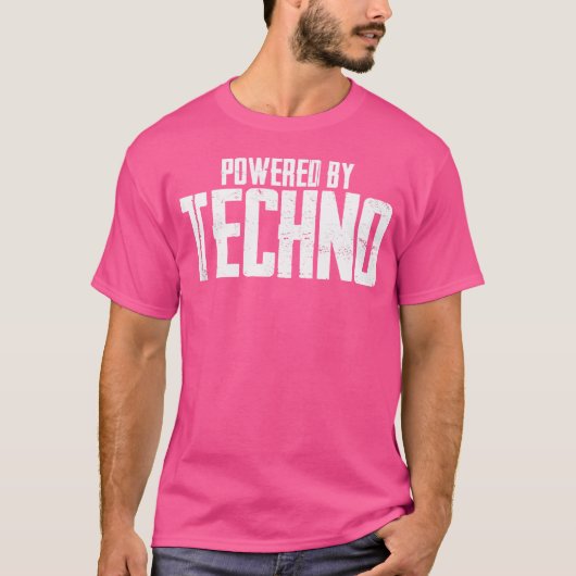 テクノ音楽Edm搭載 Tシャツ (正面)