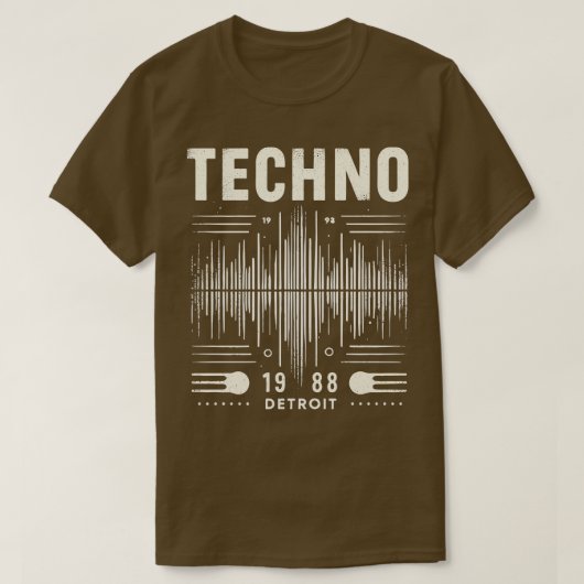 テクノ1988 1 Tシャツ (デザイン正面)