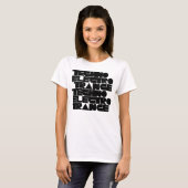 テクノ・エレクトロ・トランスミュージック Tシャツ (正面フル)