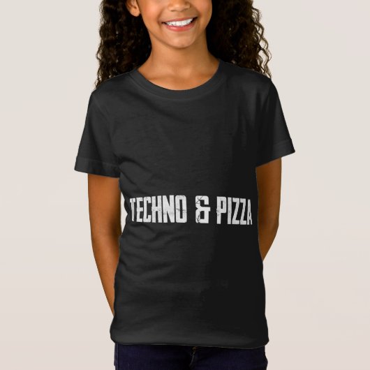 テクノ&ピザ Tシャツ (正面)