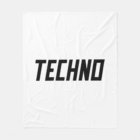 テクノ フリースブランケット (正面)