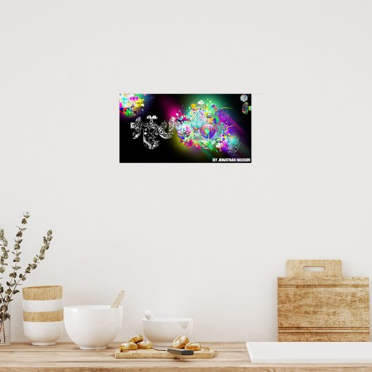 テクノ ポスター (キッチン)