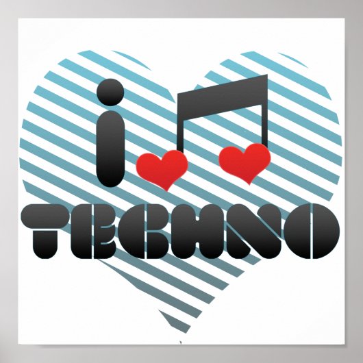 テクノ ポスター (正面)