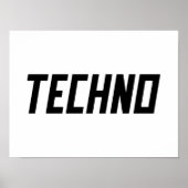 テクノ ポスター (正面)