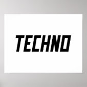 テクノ ポスター (正面)