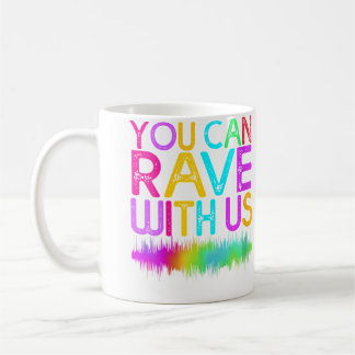 テクノ ミュージックフェスティバル EDM レイブ コーヒーマグカップ