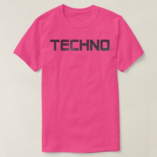 テクノ Tシャツ (デザイン正面)