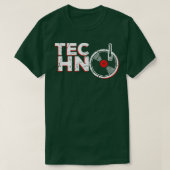 テクノ Tシャツ (デザイン正面)