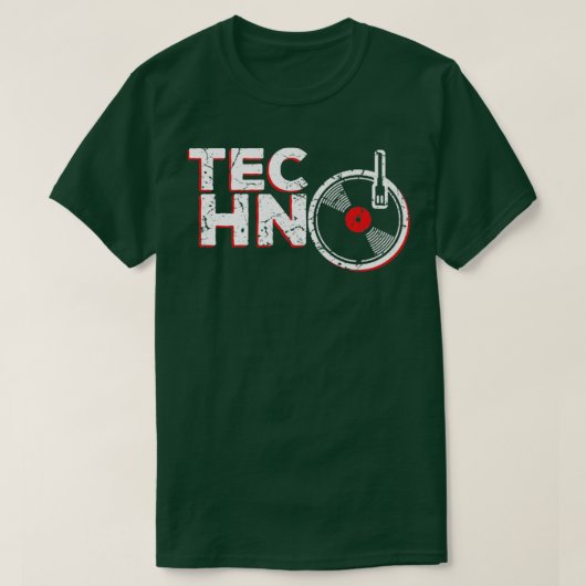 テクノ Tシャツ (デザイン正面)