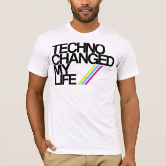 テクノCHAGED私の生命!!! Tシャツ