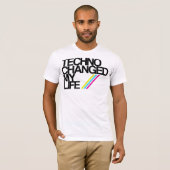 テクノCHAGED私の生命!!! Tシャツ (正面フル)