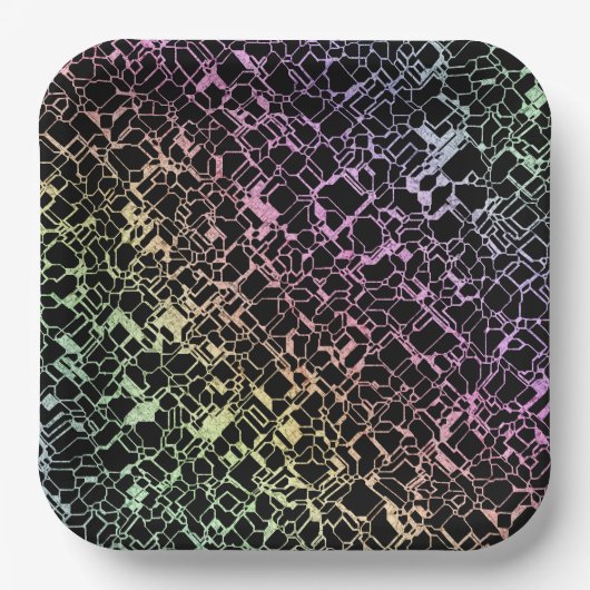 テクノrainbo : ペーパープレート (正面)