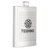 テクノStreetwear -ロゴ-フラスコ フラスク (右)