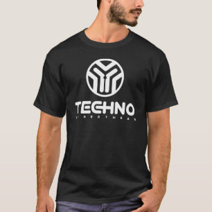 テクノStreetwear -ロゴ-メンズワイシャツ Tシャツ