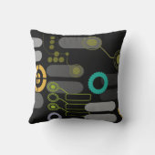 テクピロー(黒) クッション (裏面)