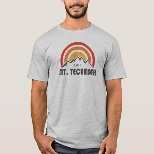 テクムセハニューハンプシャー山 Tシャツ (正面)