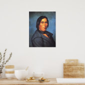 テクムセ先住民アメリカインディアン ポスター (キッチン)