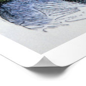 テクムセ(1768-1813) (着色版木、銅版、版画) ポスター (角)