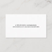 テクモダンック | プログラミング・コード 名刺 (裏面)