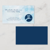 テクモダンック | 投資金融銀行 名刺 (正面/裏面)