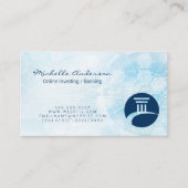 テクモダンック | 投資金融銀行 名刺 (正面)