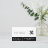 テクモダンック | QRコード 名刺 (スタンド正面)