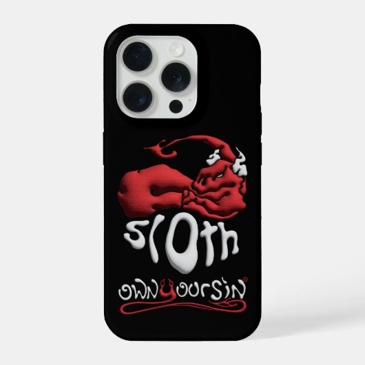テクユア・シン・スロウス iPhoneケース (裏面)