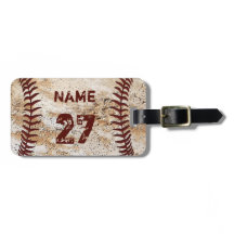 テクールキストにタグを付ける野球の手荷物