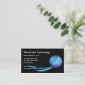 テクールクノロジ名刺 名刺 (スタンド正面)