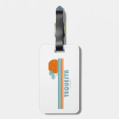 テケスタフロリダサンパームツリーズ ラゲッジタグ (裏面縦)