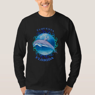 テケスタフロリダバケーションスーベリードルフィン Tシャツ