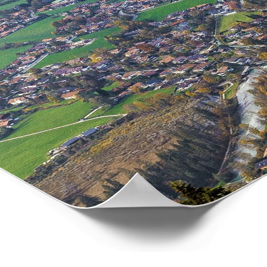 テゲルンゼババリア湖ドイツパノラマスーベリーホテル ポスター (角)