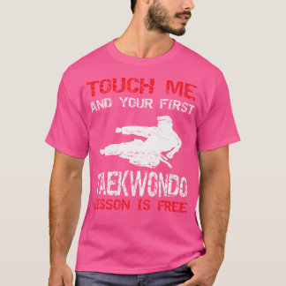 テコおもしろいワンドテコンドーインストラクター Tシャツ