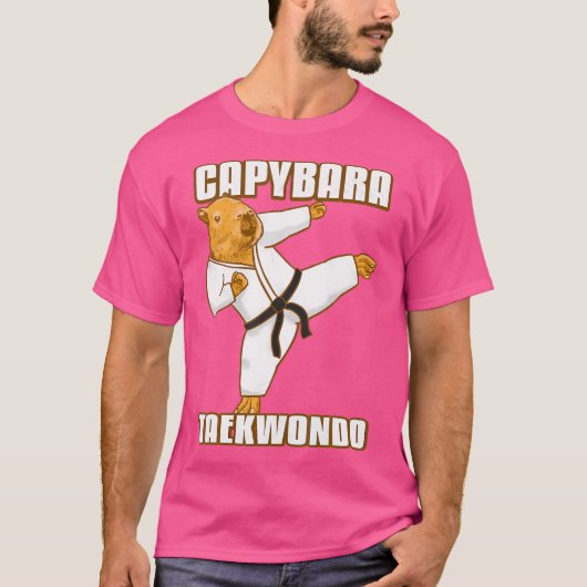 テコンドカピバラ Tシャツ (正面)