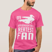 テコンドガールおじいちゃんとおじいさん Tシャツ (正面)