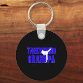 テコンドグランパパシャツテコンドガールグランラン キーホルダー (正面)