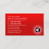 テコンドセンター 名刺 (裏面)