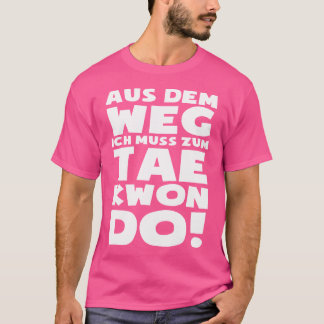 テコンドテコンドテコンドーおもしろいテコンドー Tシャツ