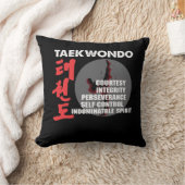 テコンドテネッツ武術アーツテクウォンド クッション (ブランケット)