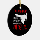 テコンドテネッツ武術アーツ セラミックオーナメント (右)