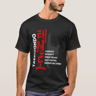 テコンドテネツシャツ武術アーツグラフィックティー Tシャツ