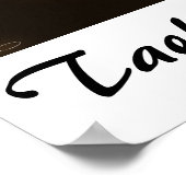 テコンドプリント ポスター (角)