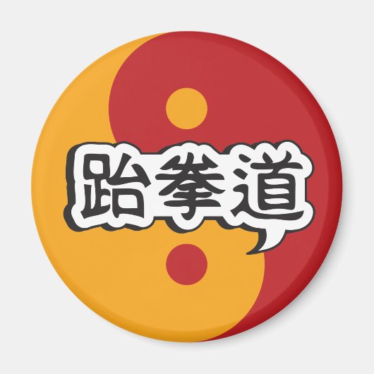 テコンドマグネット2陽陽2 マグネット (正面)